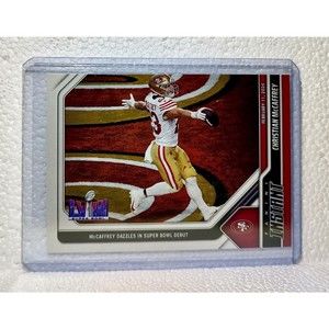 Christian McCaffrey 2023 Panini NFL #218 Superbowl Card 1 of 199